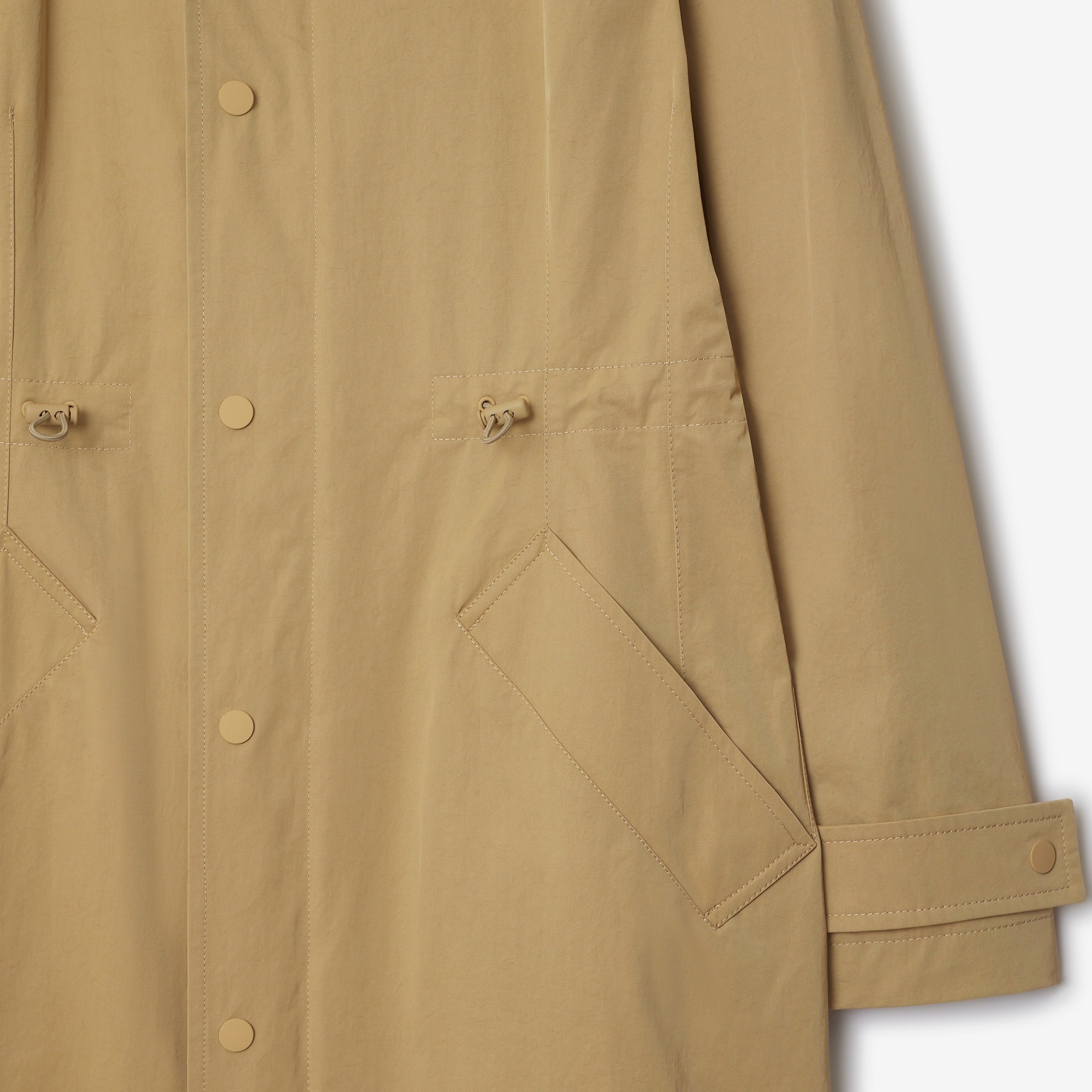 Nylon Cotton Parka - 5