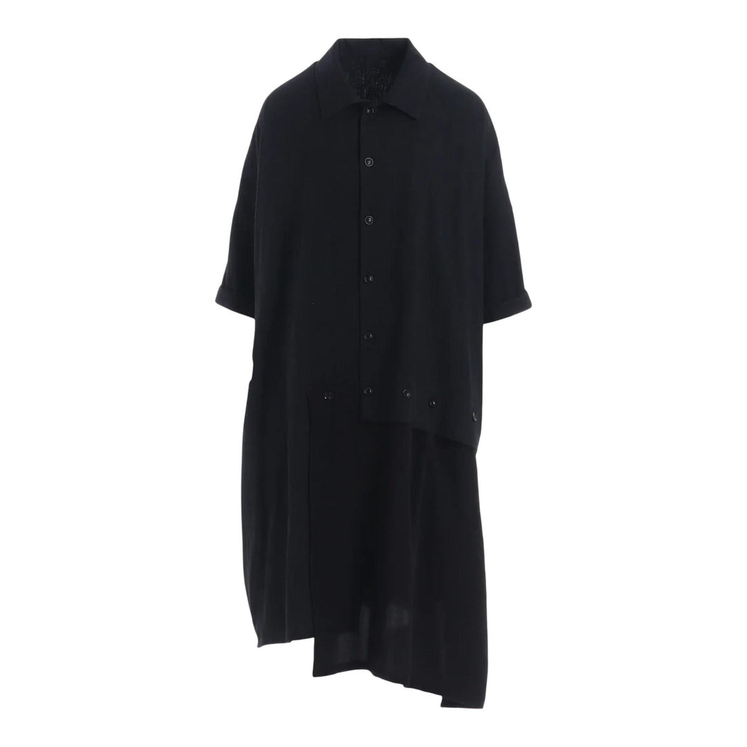 Asymmetry Half Sleeve Dress - 1