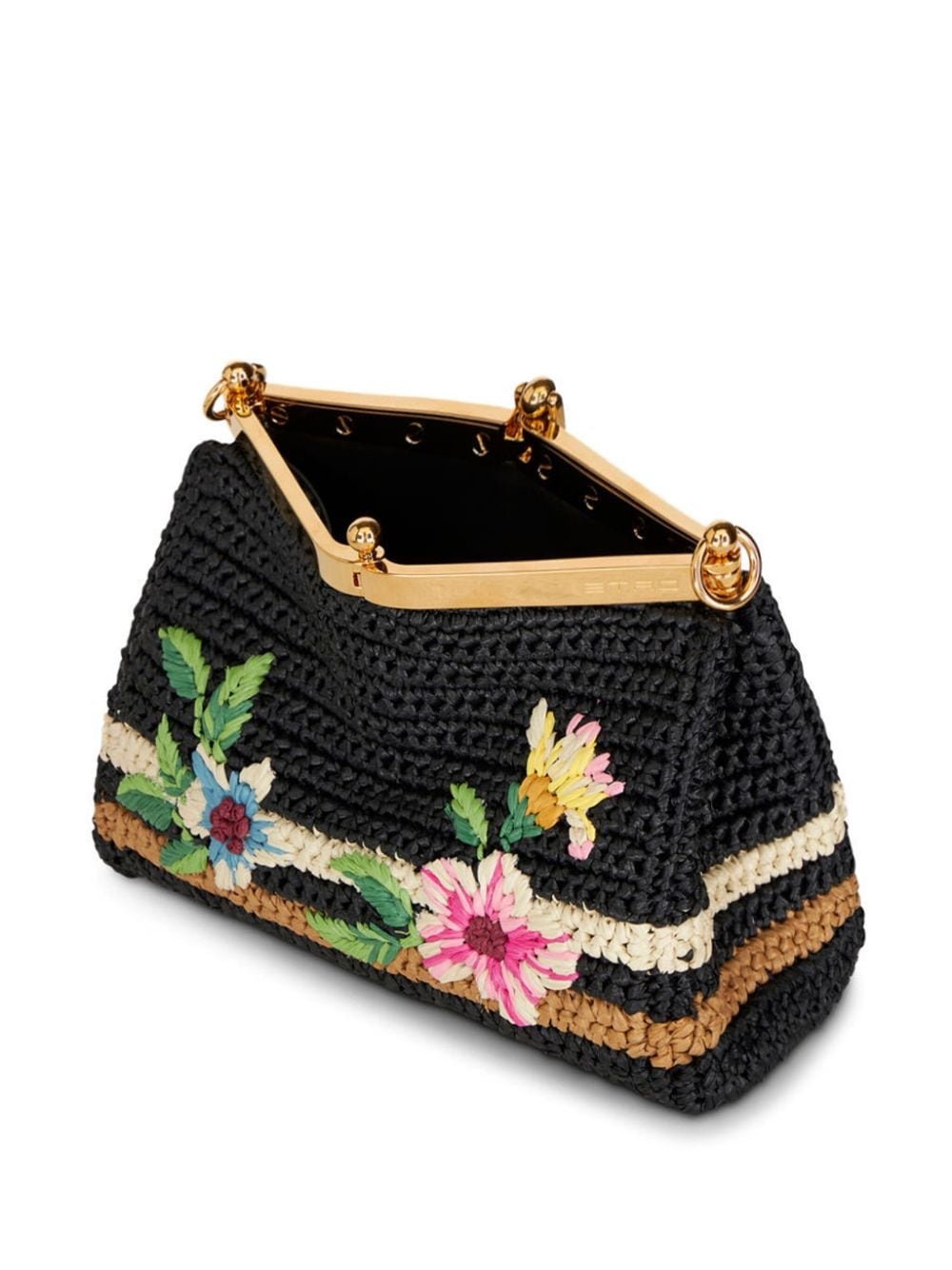 Vela floral-embroidered crossbody bag - 5