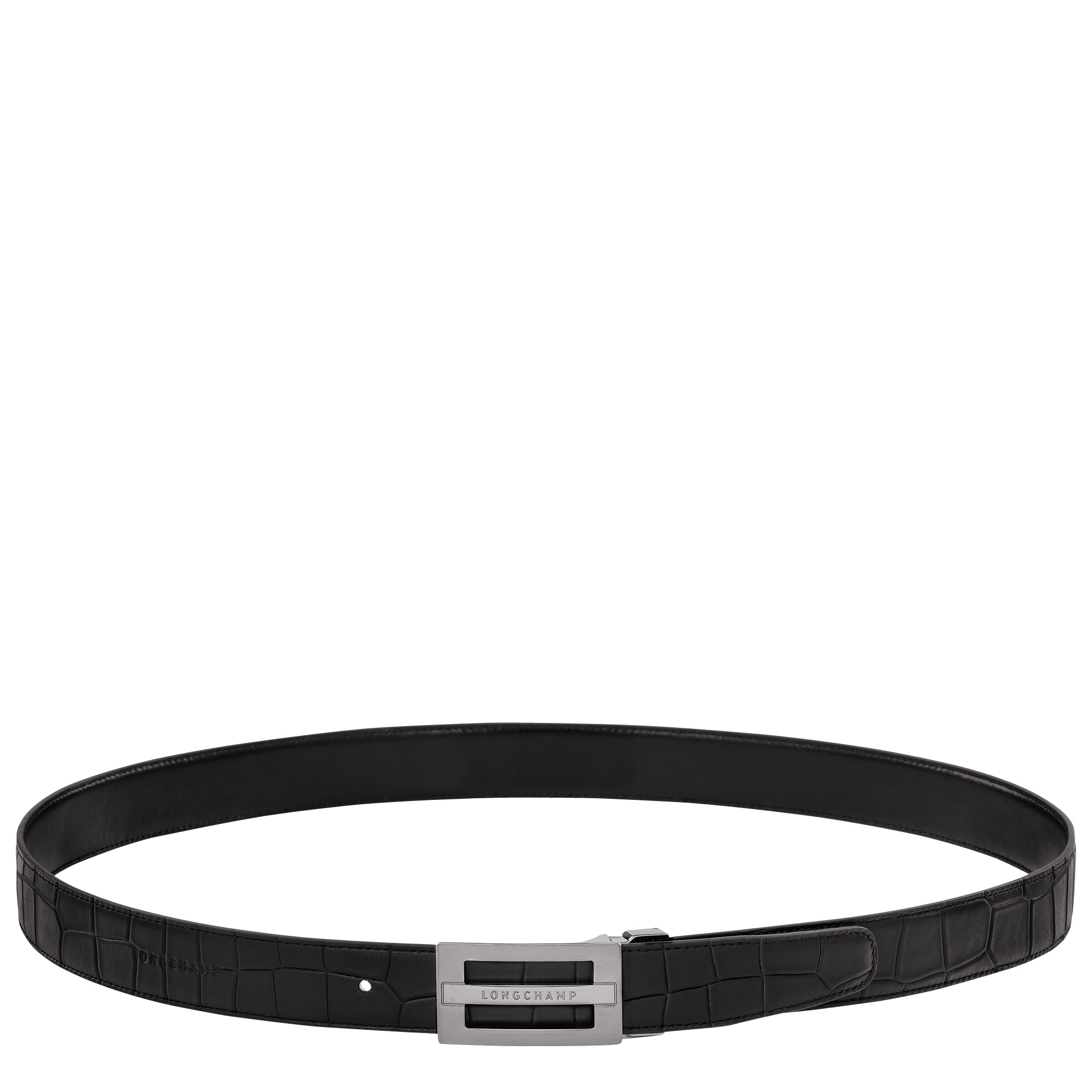 Delta Box Men's belt set Black - Leather - 3
