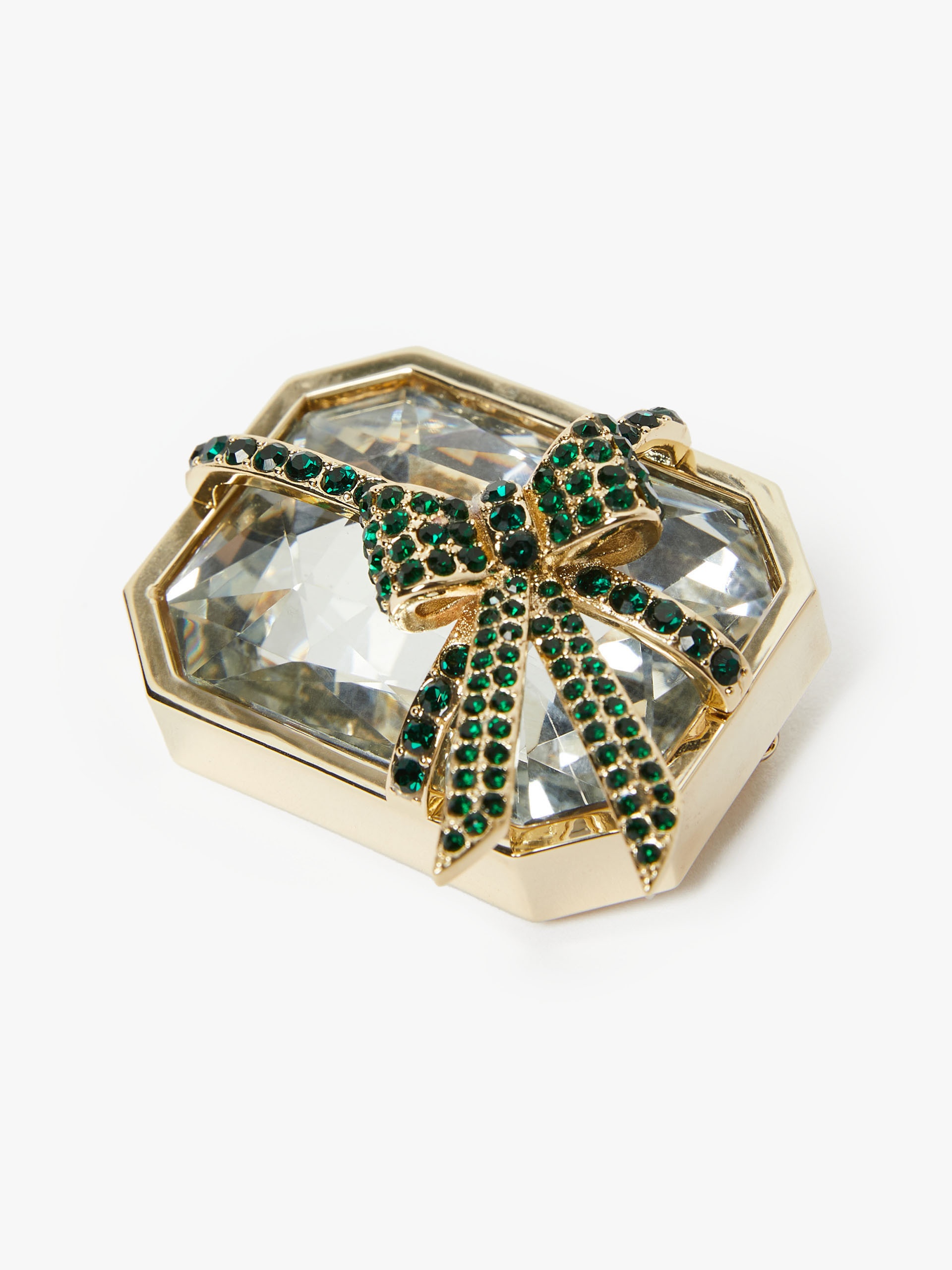 GIUDA Metal and glass brooch - 2