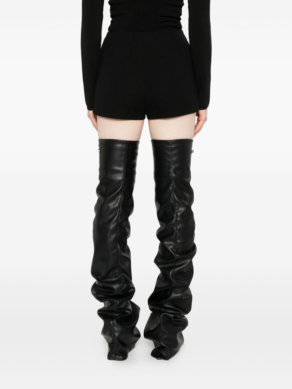 pleated shorts - 4