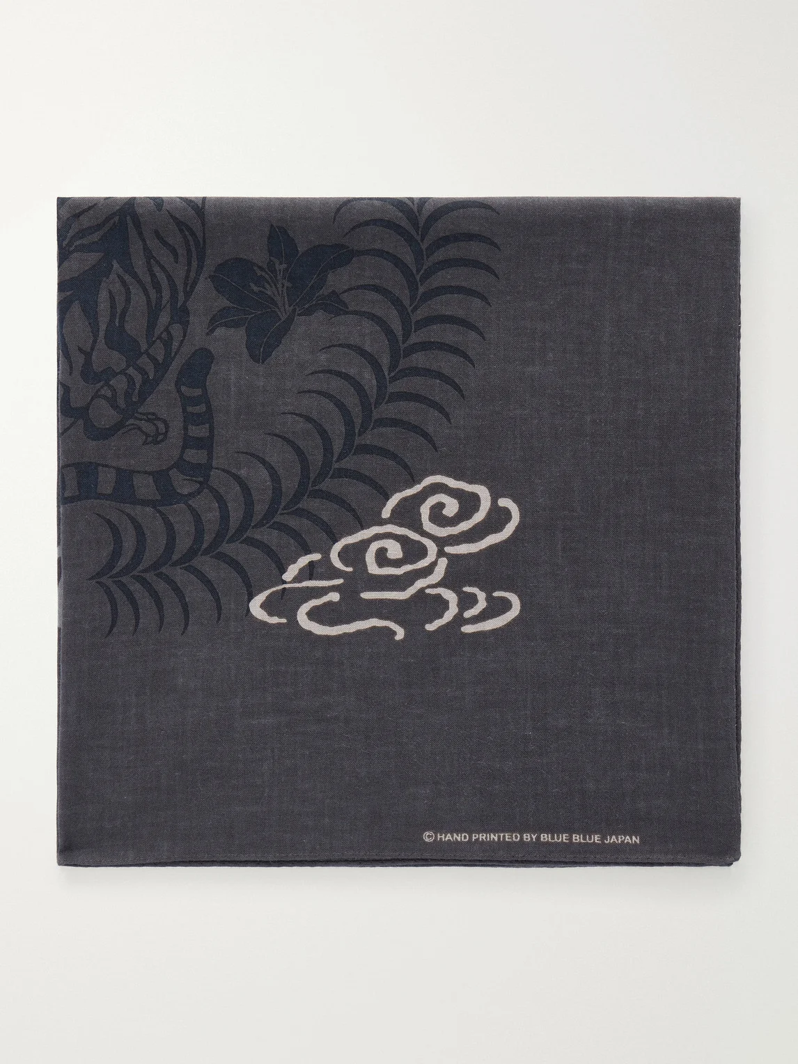 Hana Ni Tora Printed Cotton Bandana - 1