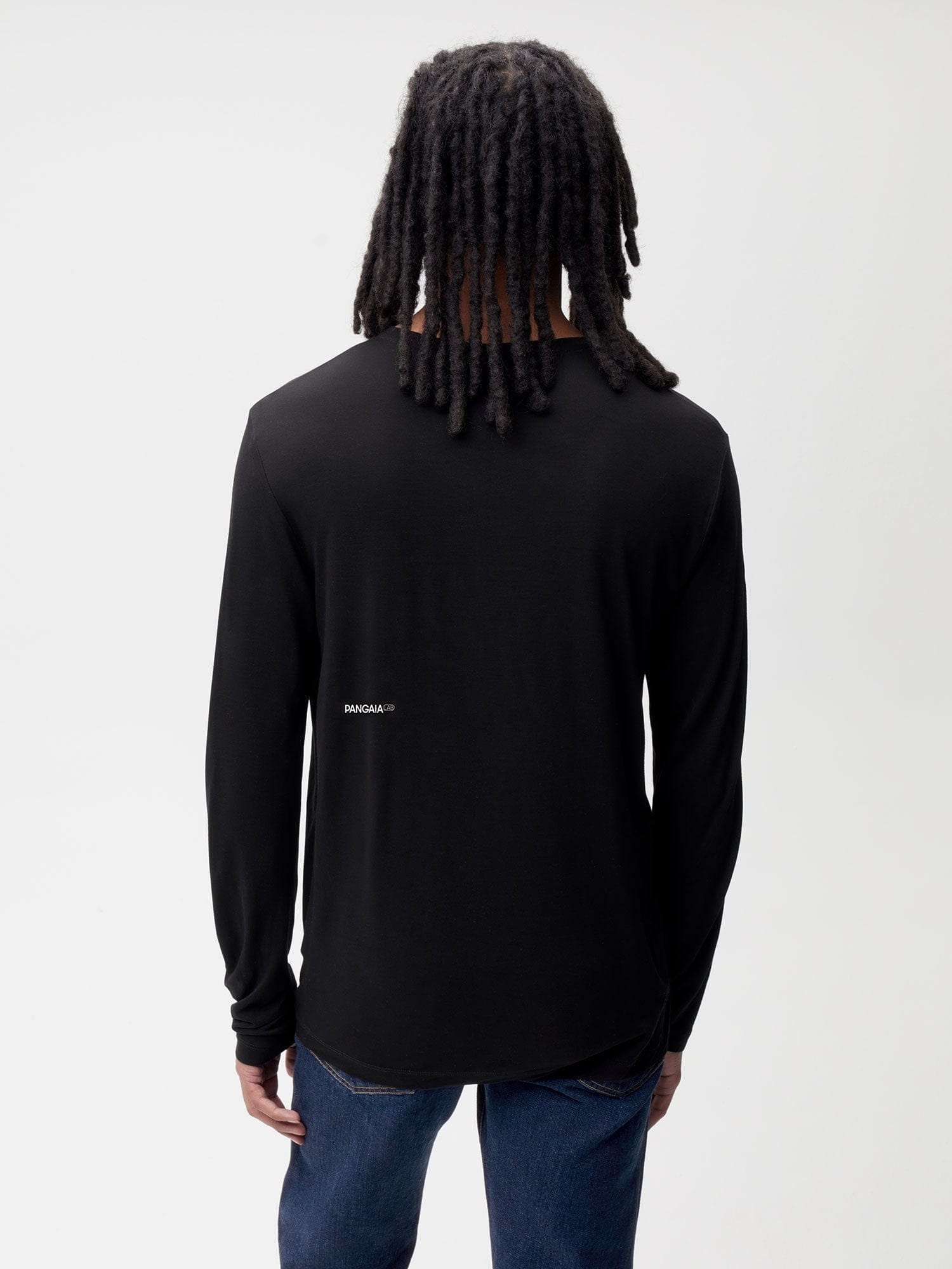 Mens PANGAIA LAB Infinited Fiber Long Sleeve T-shirt - Black - 3
