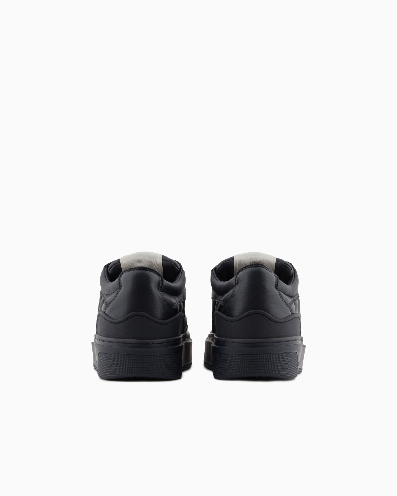 SNEAKERS WITH PADDED NAPPA-LEATHER DETAILS - 4
