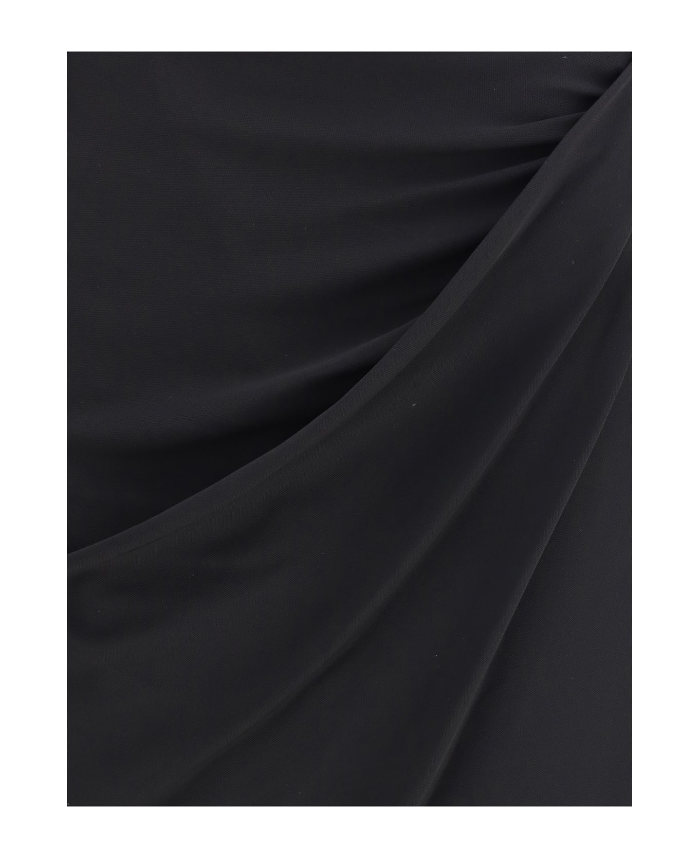 Draped Jersey Skirt - 3