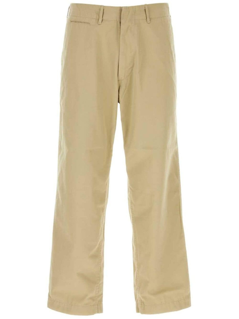 concealed-fastening straight trousers 1