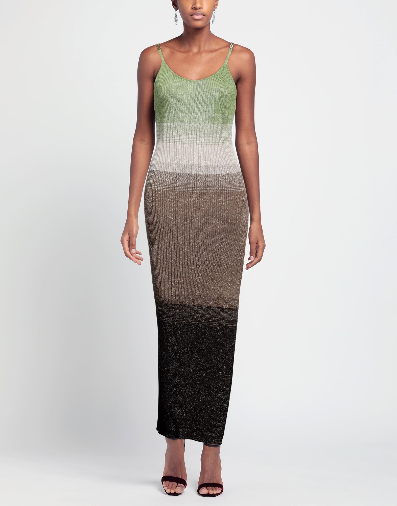 Brown Women's Long Dress - 2