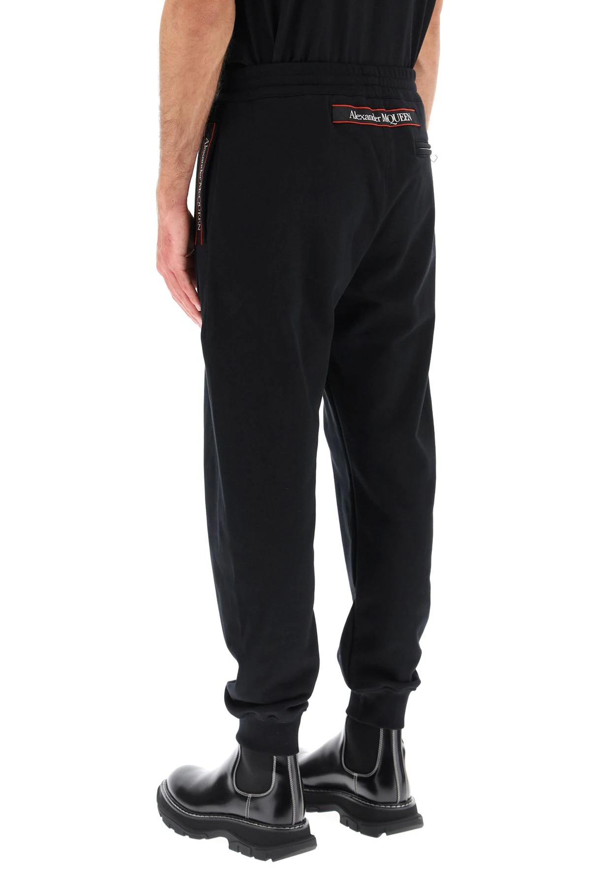 SWEATPANTS WITH LOGO SELVEDGE - 4