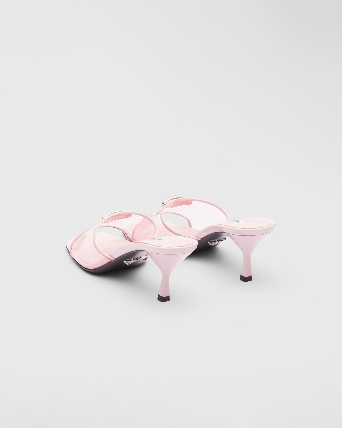 Plexiglas and patent leather sandals - 5
