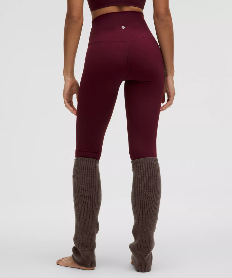 lululemon Women's Ribbed Knit Merino Wool-Blend Leg Warmer outlook