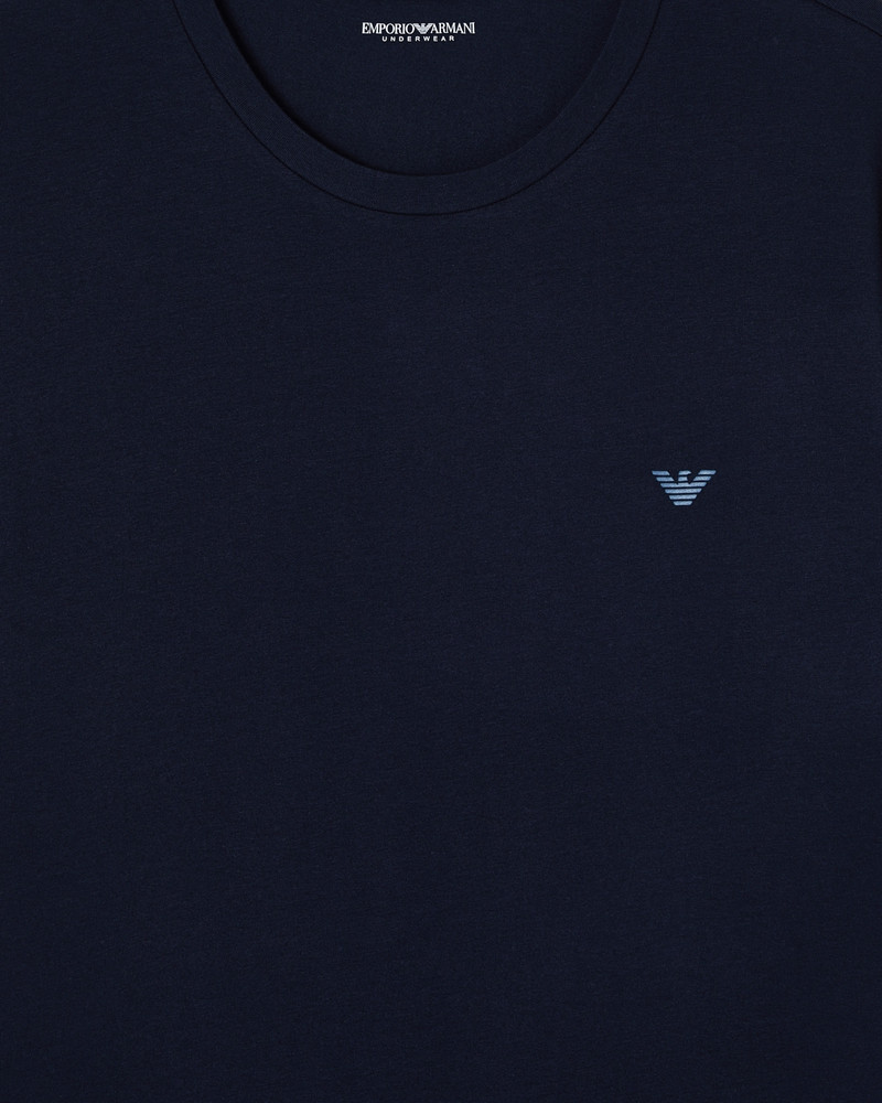 EMPORIO ARMANI ENDURANCE JERSEY PYJAMAS WITH BERMUDA SHORTS outlook