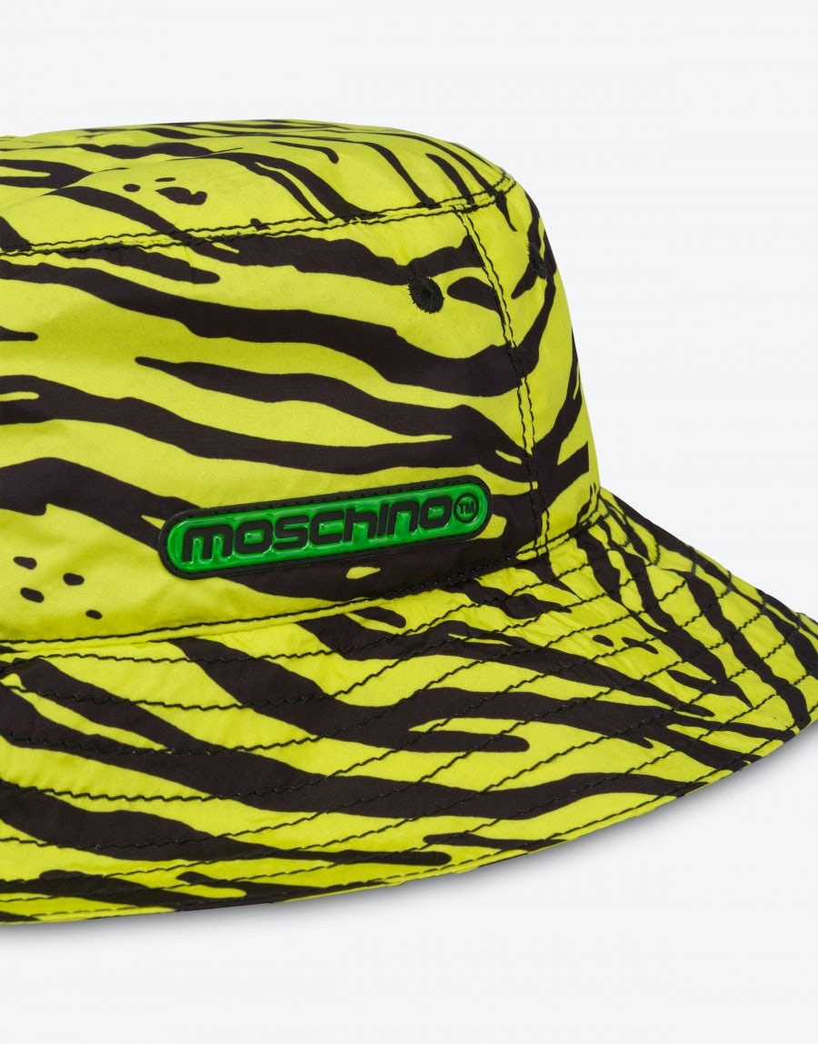 ALLOVER TIGER NYLON HAT - 3