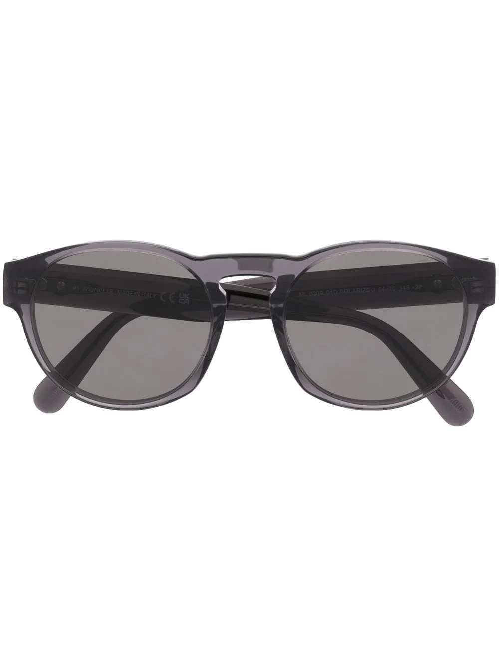 round-frame sunglasses - 1