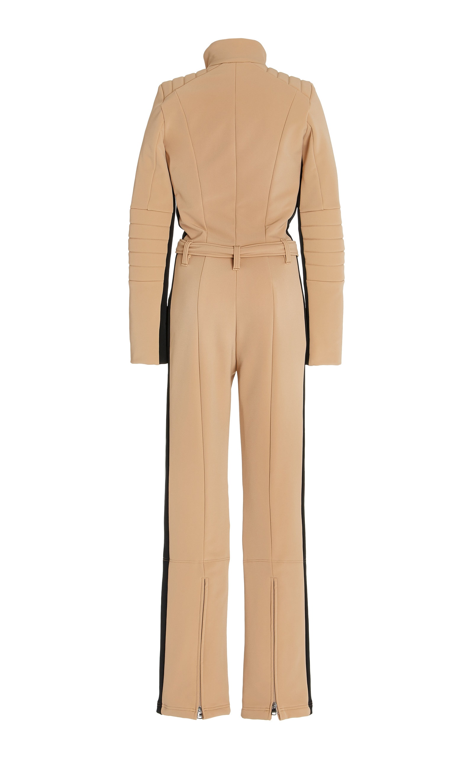 Talisha Belted Stretch-Shell Ski Suit brown - 4