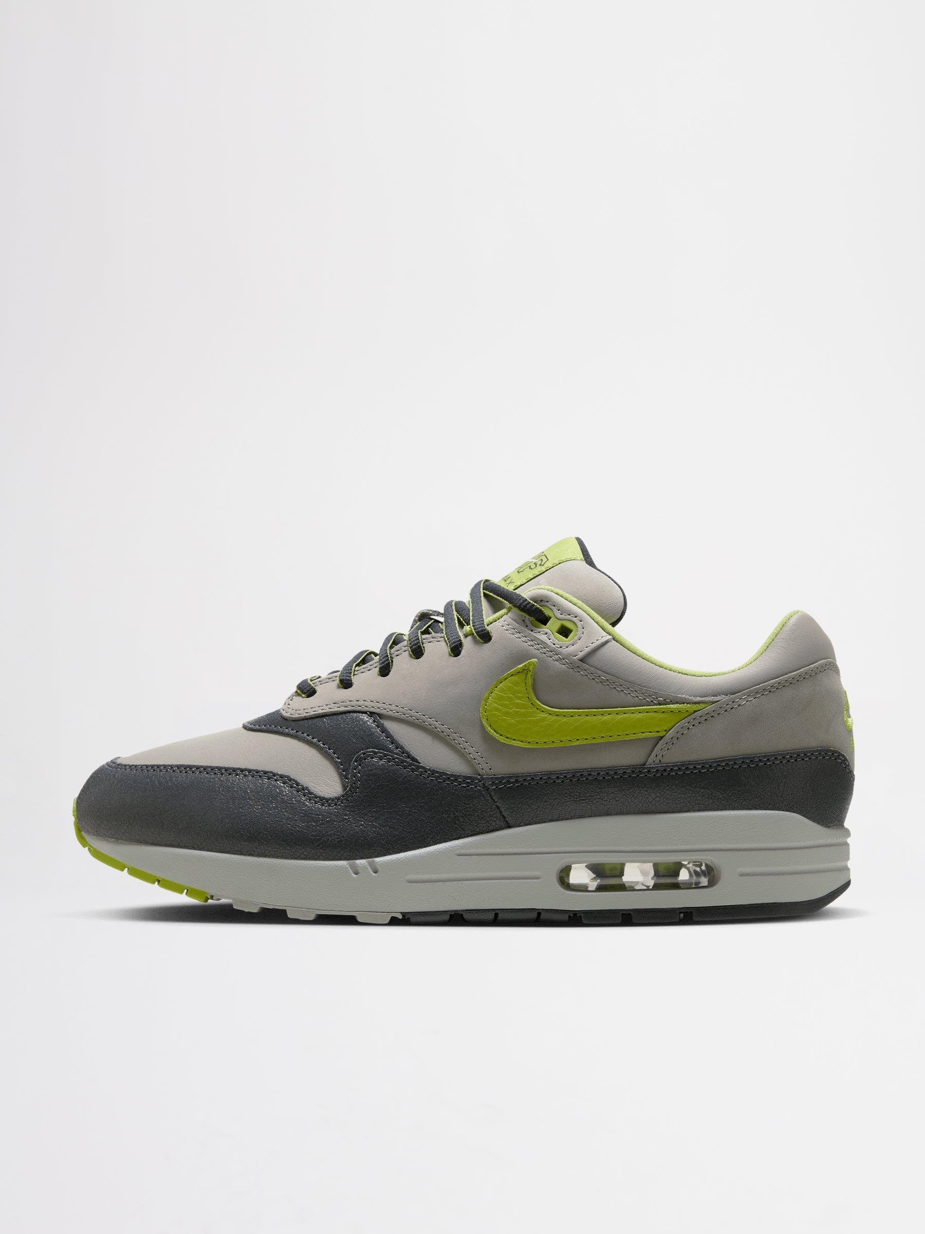 NIKE X HUF AIR MAX 1 SP ANTHRACITE / PEAR - 3