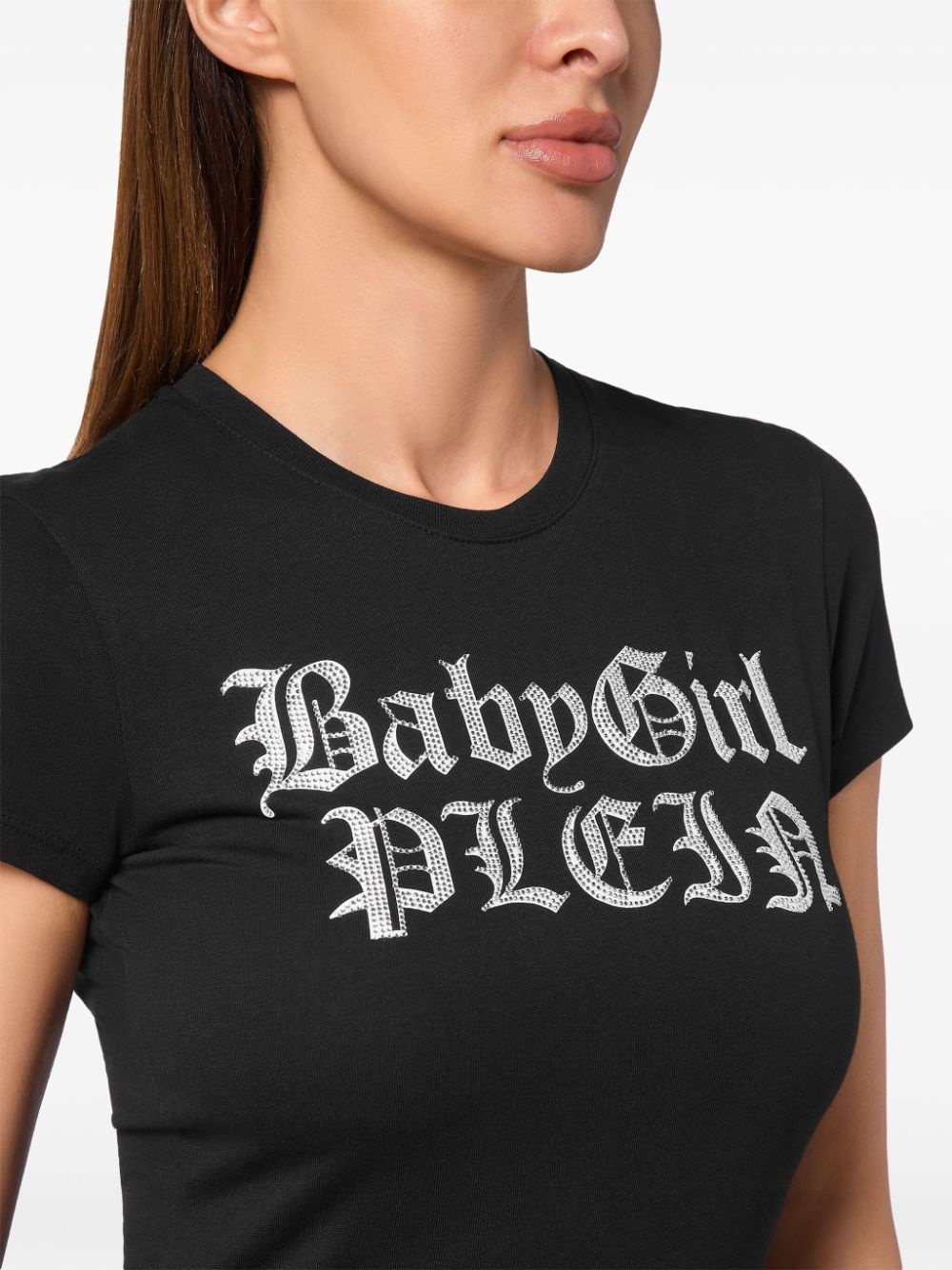 logo-embellished T-shirt - 3