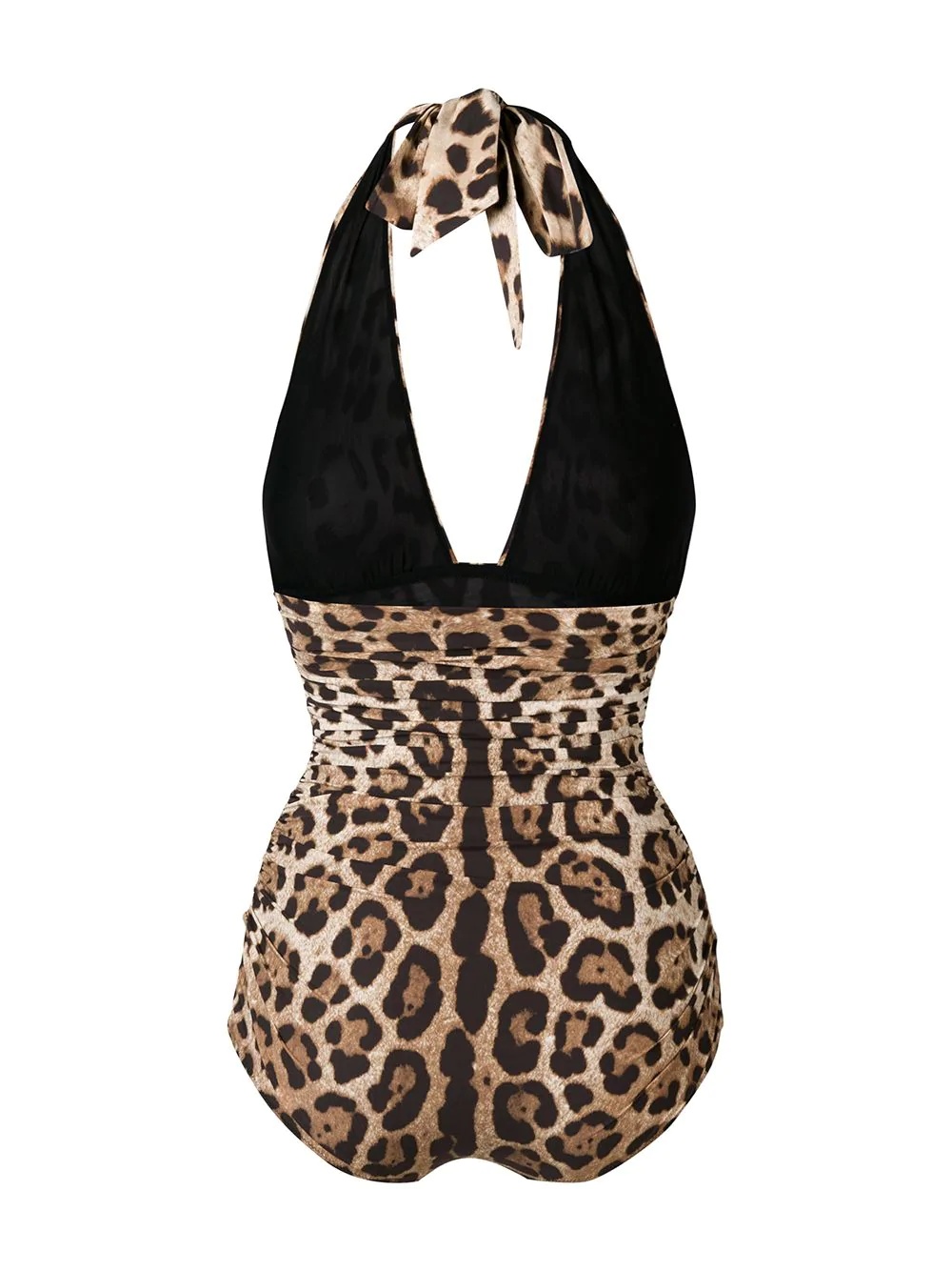 reversible leopard-print swimsuit - 2