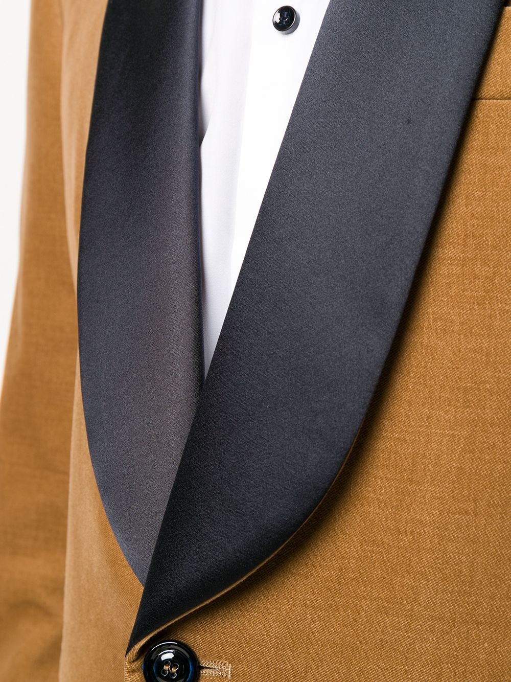 contrasting lapel dinner suit - 5