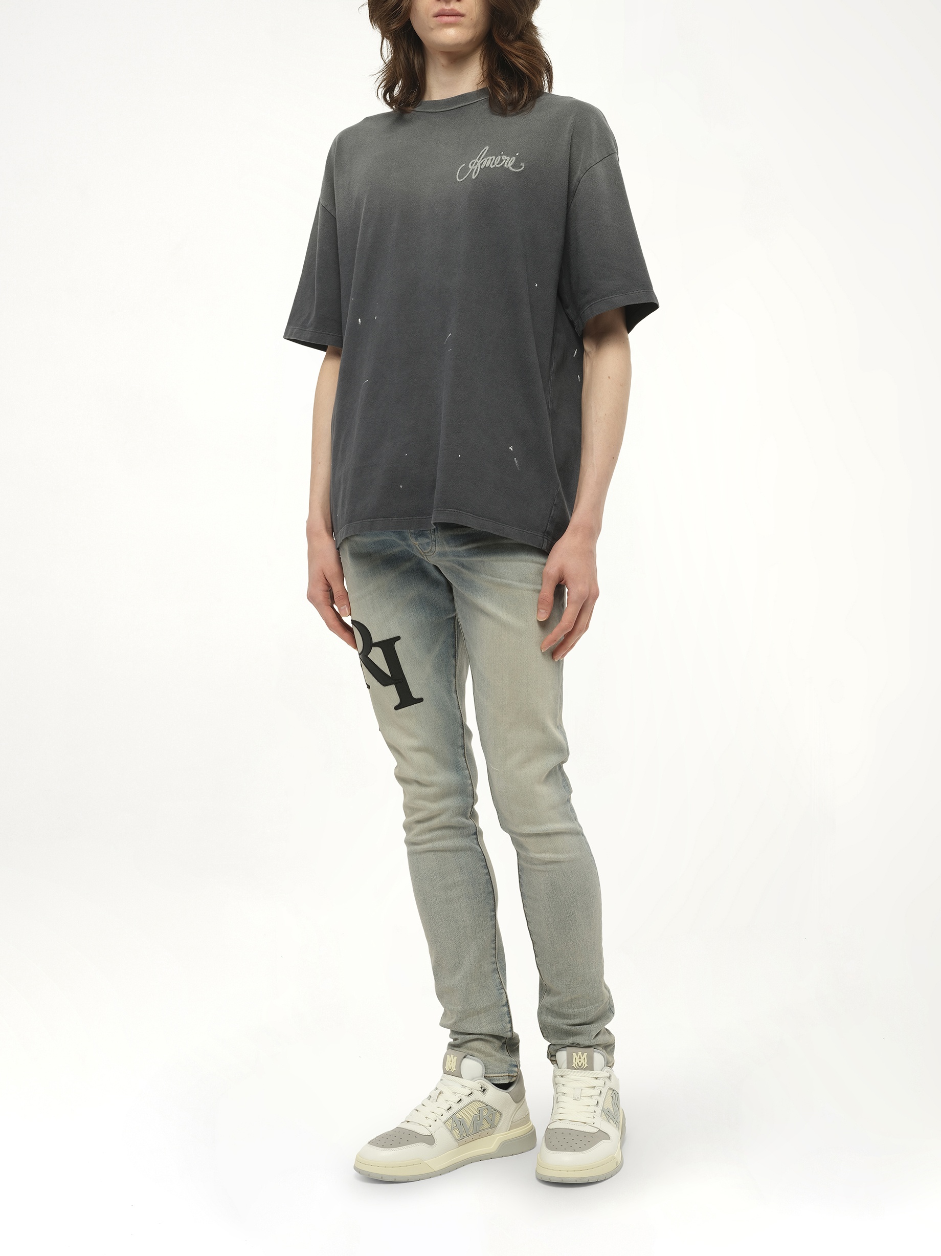 Amiri Design Studio T-Shirt in Black - 4
