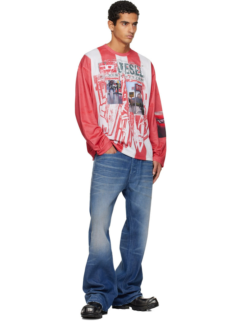 Diesel Blue Relaxed 1980 D-Eeper Jeans outlook