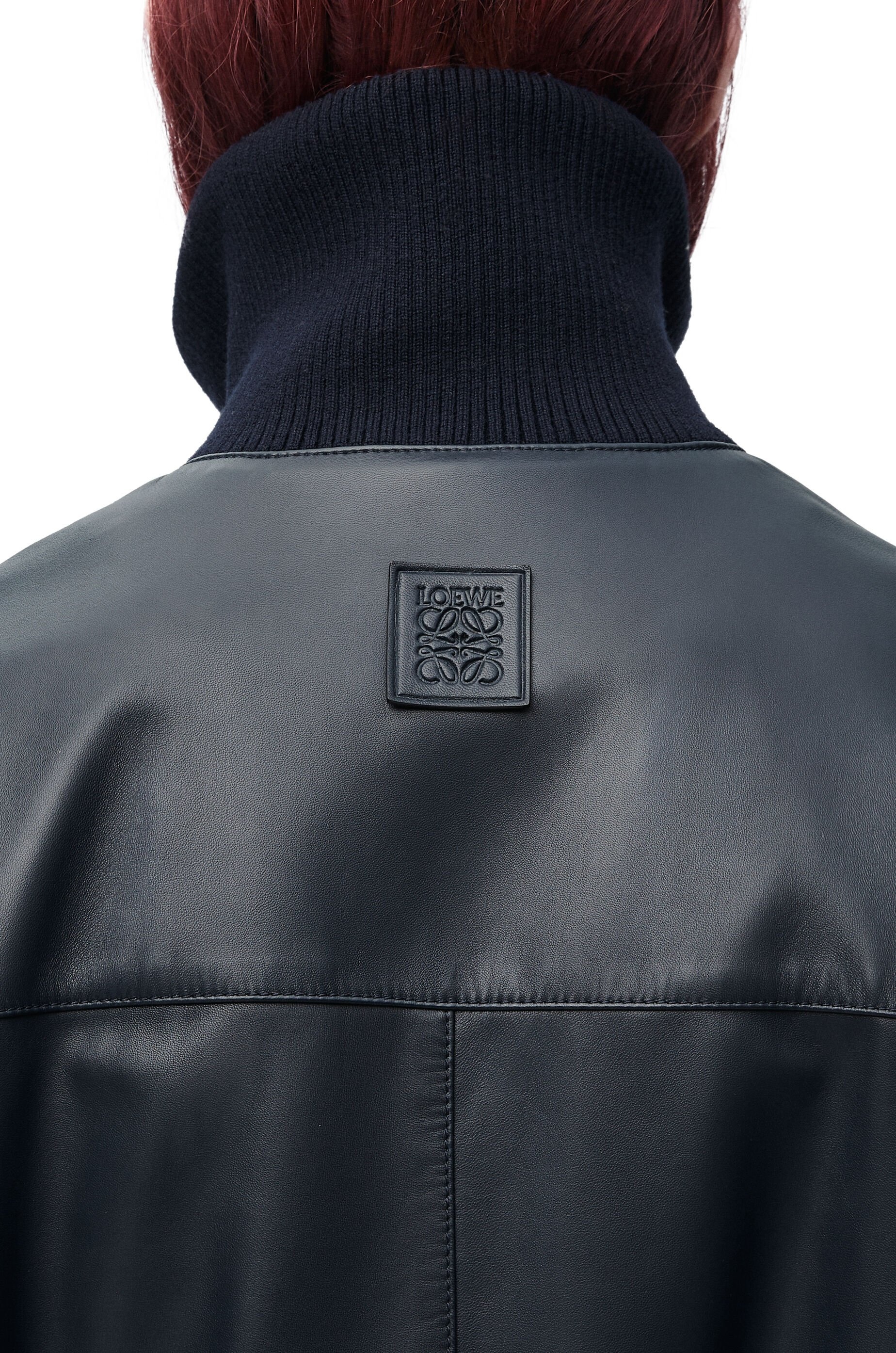 Bomber jacket in nappa lambskin - 5