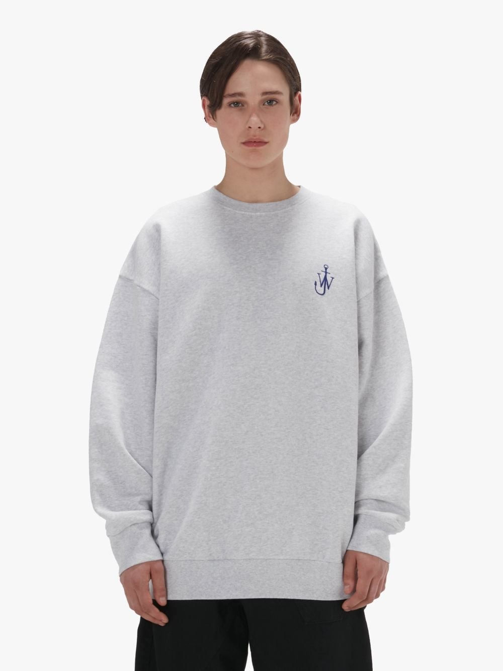 ANCHOR EMBROIDERY BACK PRINT SWEATSHIRT - 3