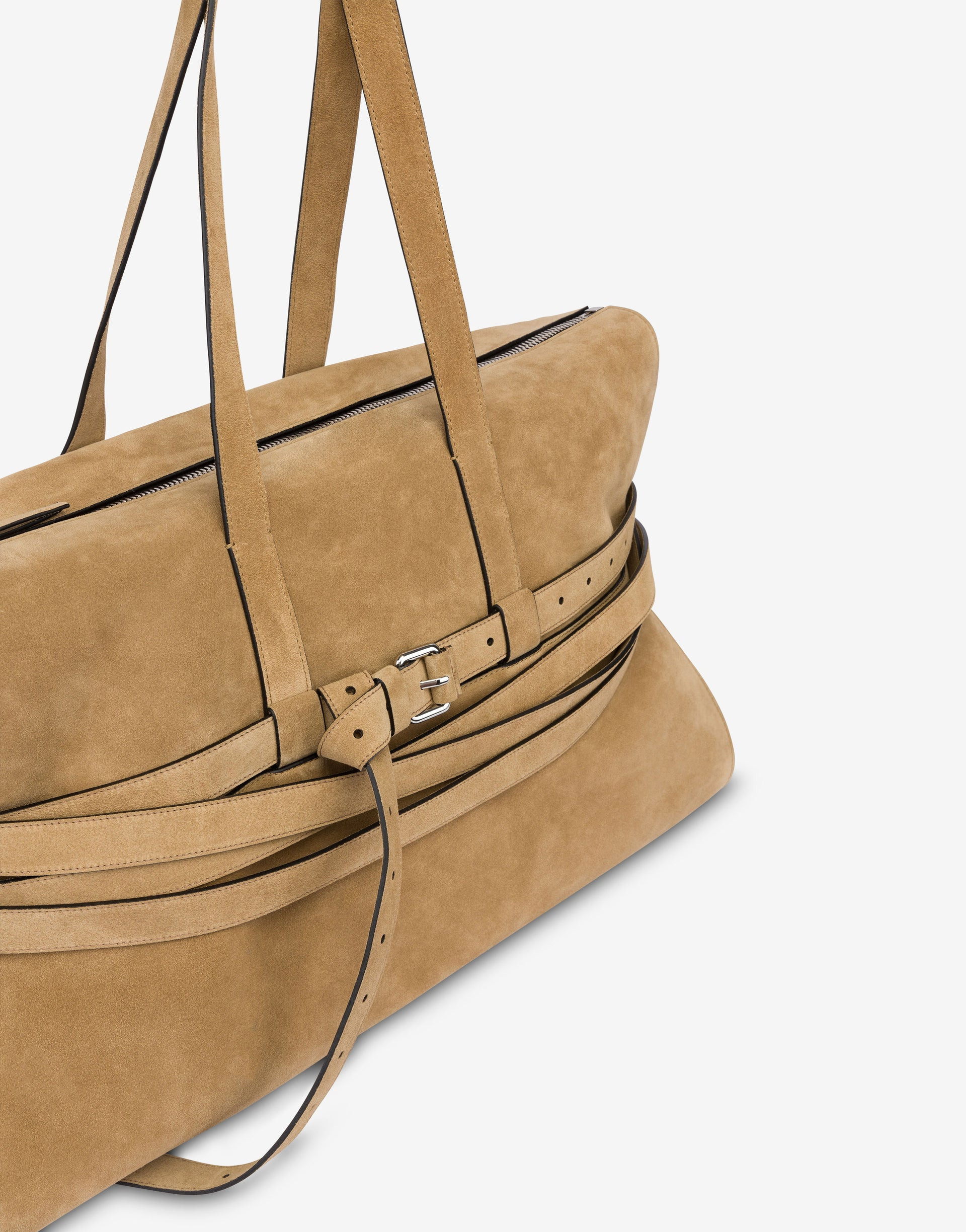 MOSCHINO TIE ME BOSTON BAG - 3