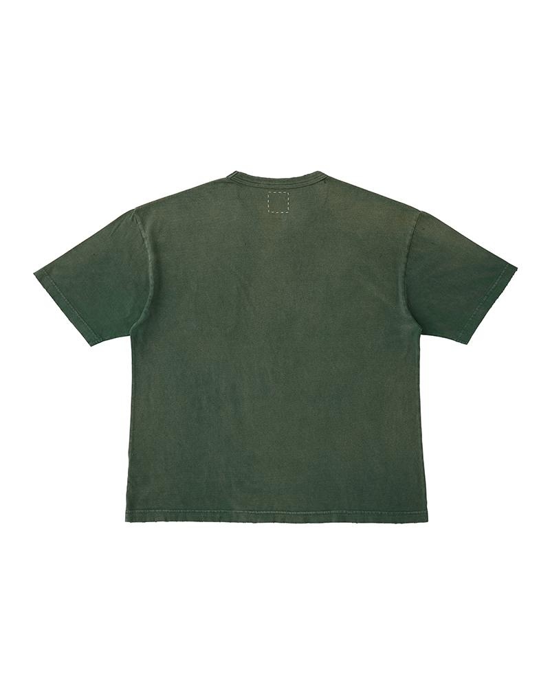 AMPLUS TEE S/S CRASH GREEN - 2