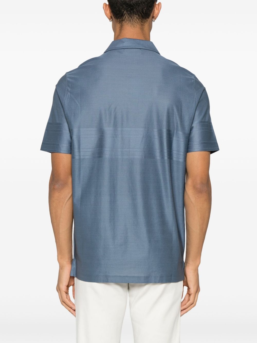 cotton polo shirt - 3