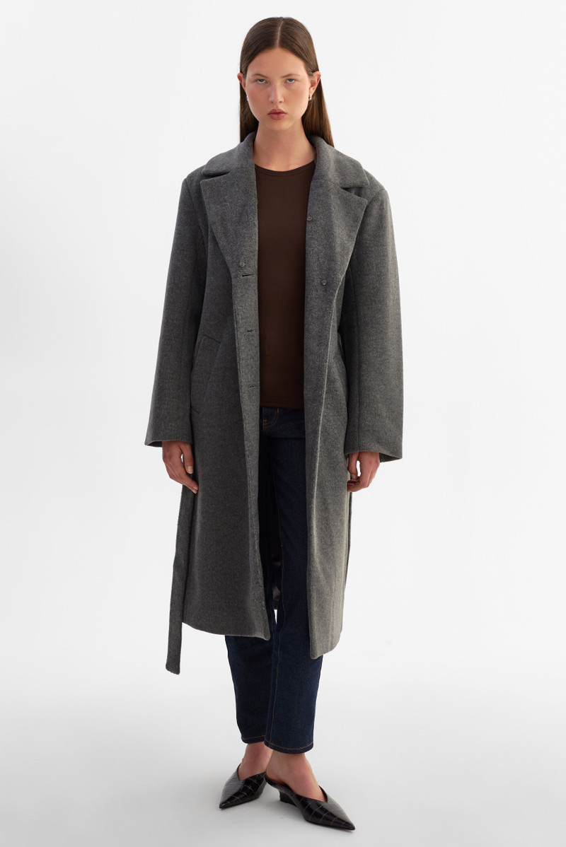 TILLIE | Belted Wool Coat 6