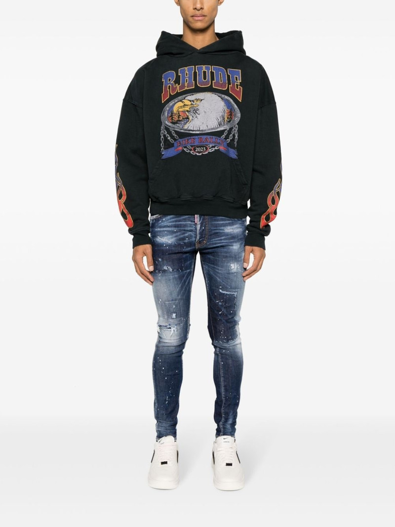 DSQUARED2 흥분 효과 슬림 컷 청바지 outlook