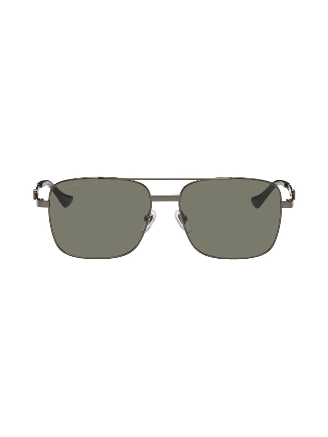 Gunmetal Square Sunglasses - 1