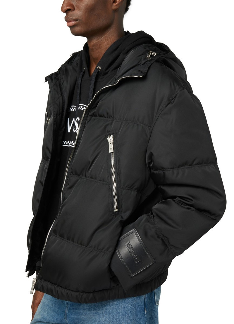 Hooded puffer jacket 4