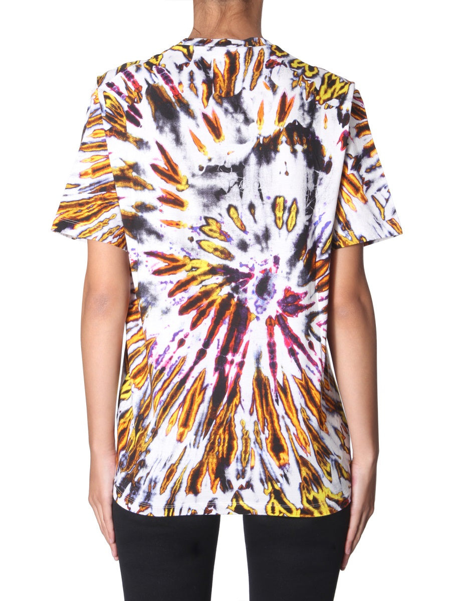 Dsquared Women Tie And Dye Print T-Shirt - 3