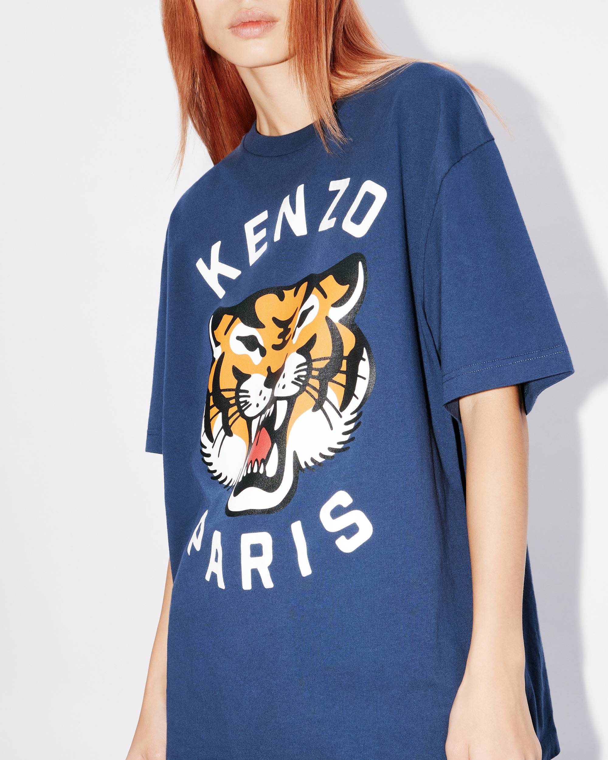 'KENZO Lucky Tiger' oversized genderless T-shirt - 8