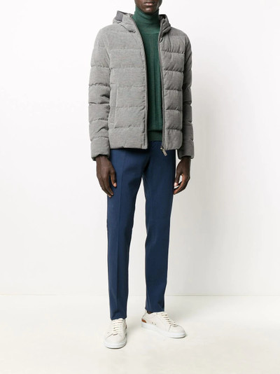 Herno hooded padded jacket outlook