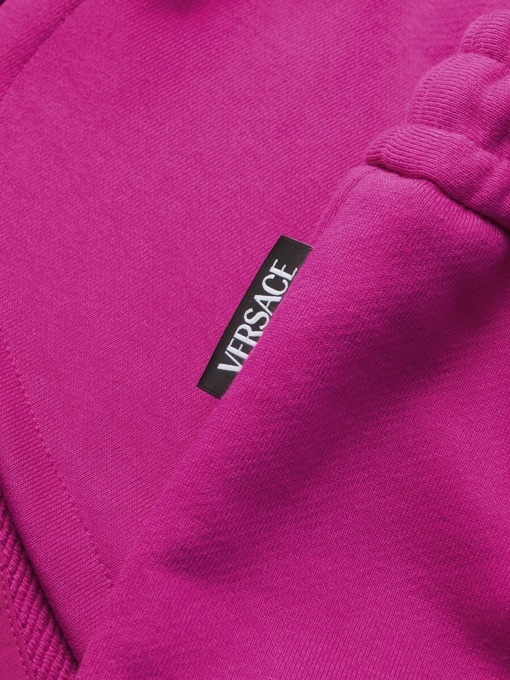 logo-patch track shorts - 8