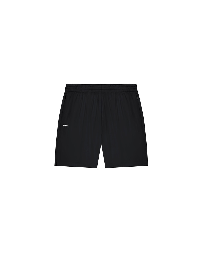 PANGAIA Mens DNA Recycled Nylon Shorts - Black outlook