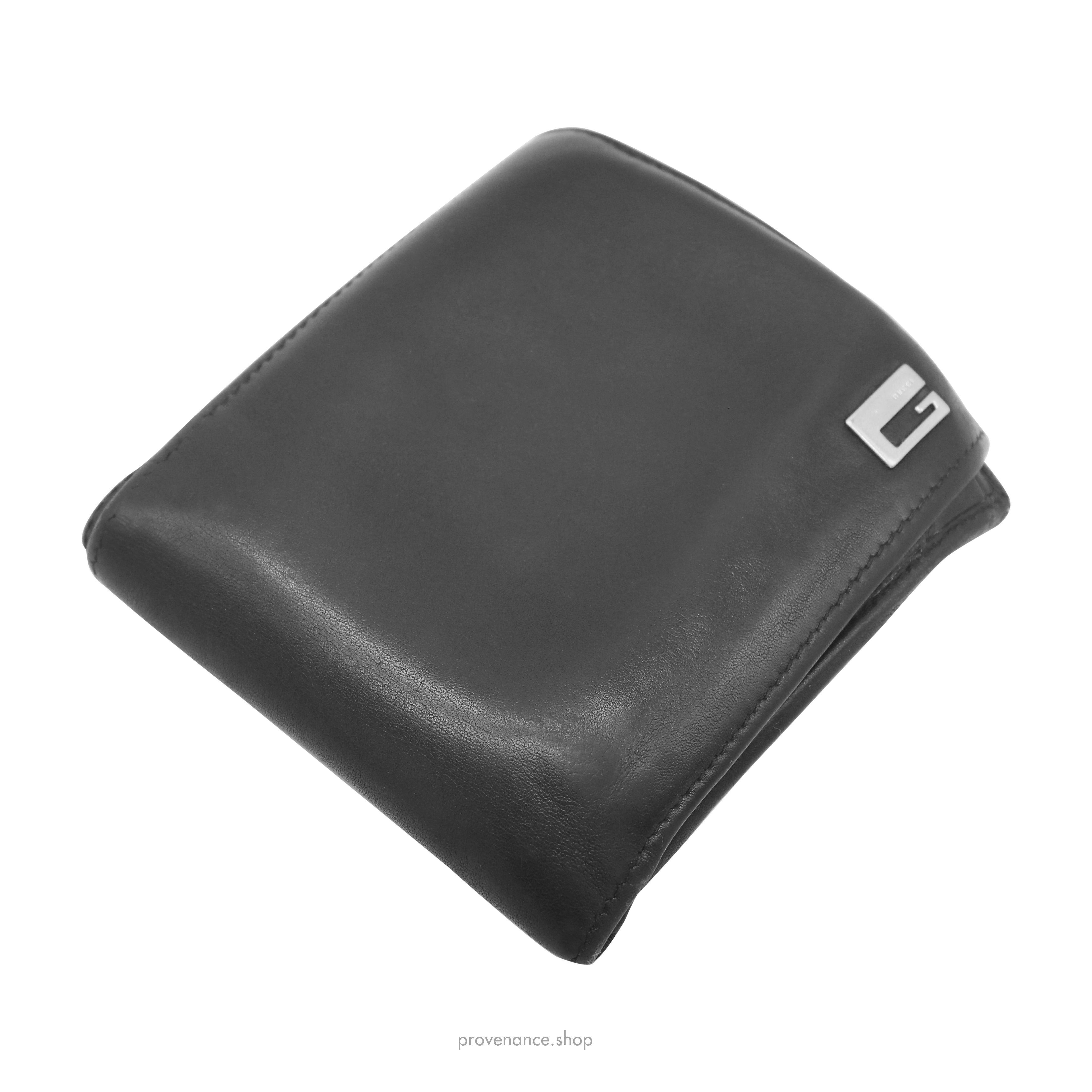 Gucci Bifold Wallet - Black Leather - 3