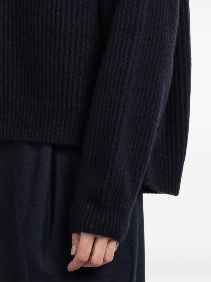 roll-neck ribbed sweater 5