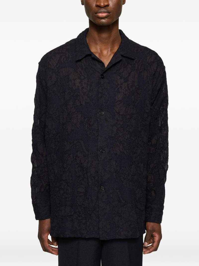Ario button-down wool shirt 1