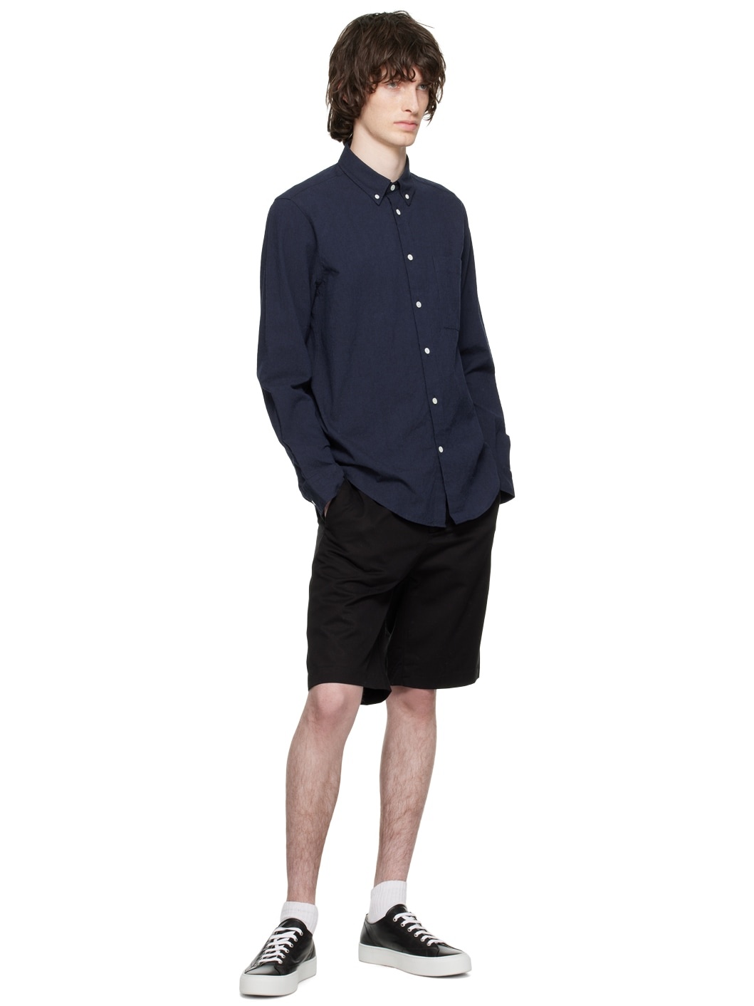 Navy Arne 5246 Shirt - 4