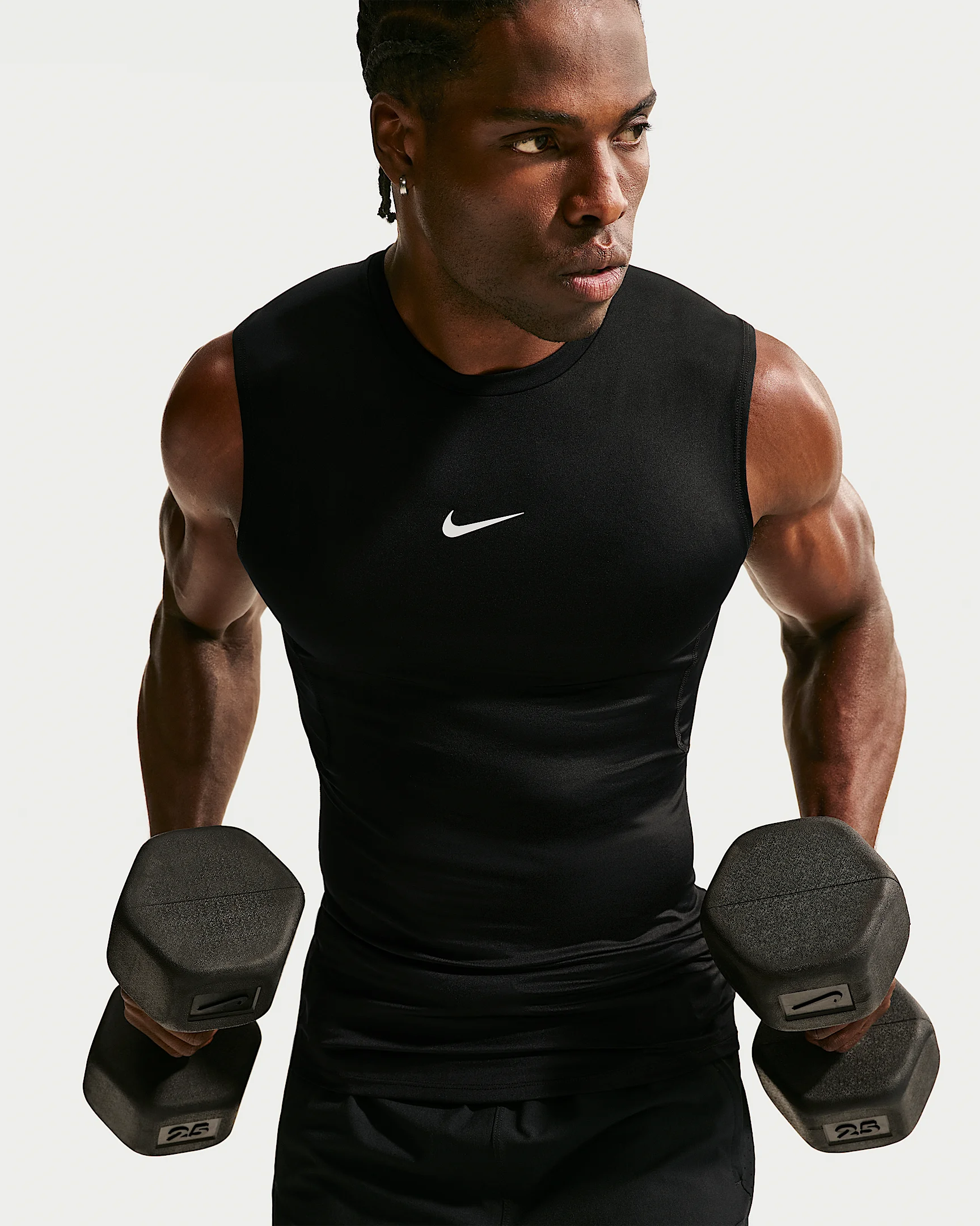 Nike Pro Men's Dri-FIT Tight Sleeveless Fitness Top - 1