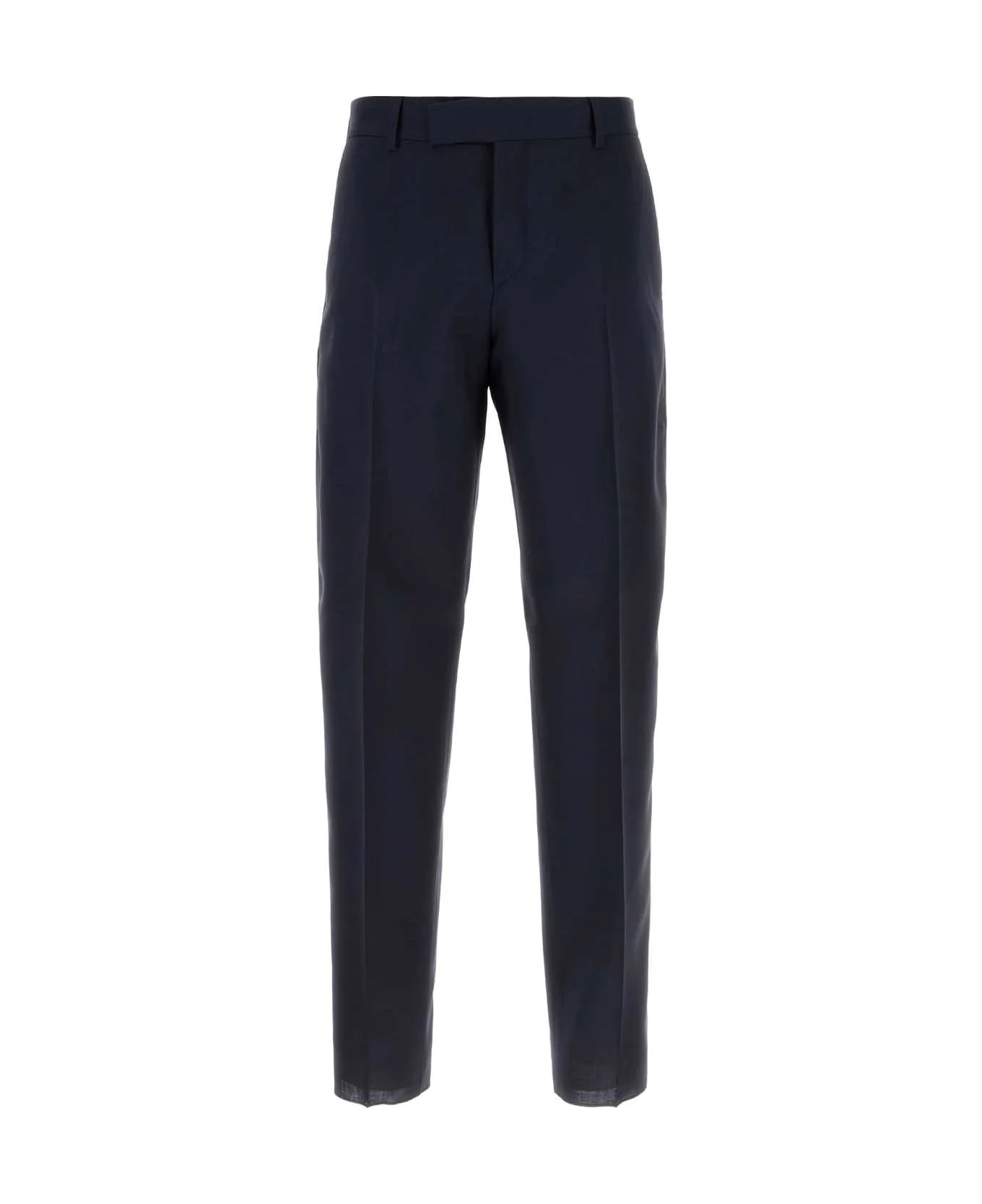 Navy Blue Twill Pant - 1