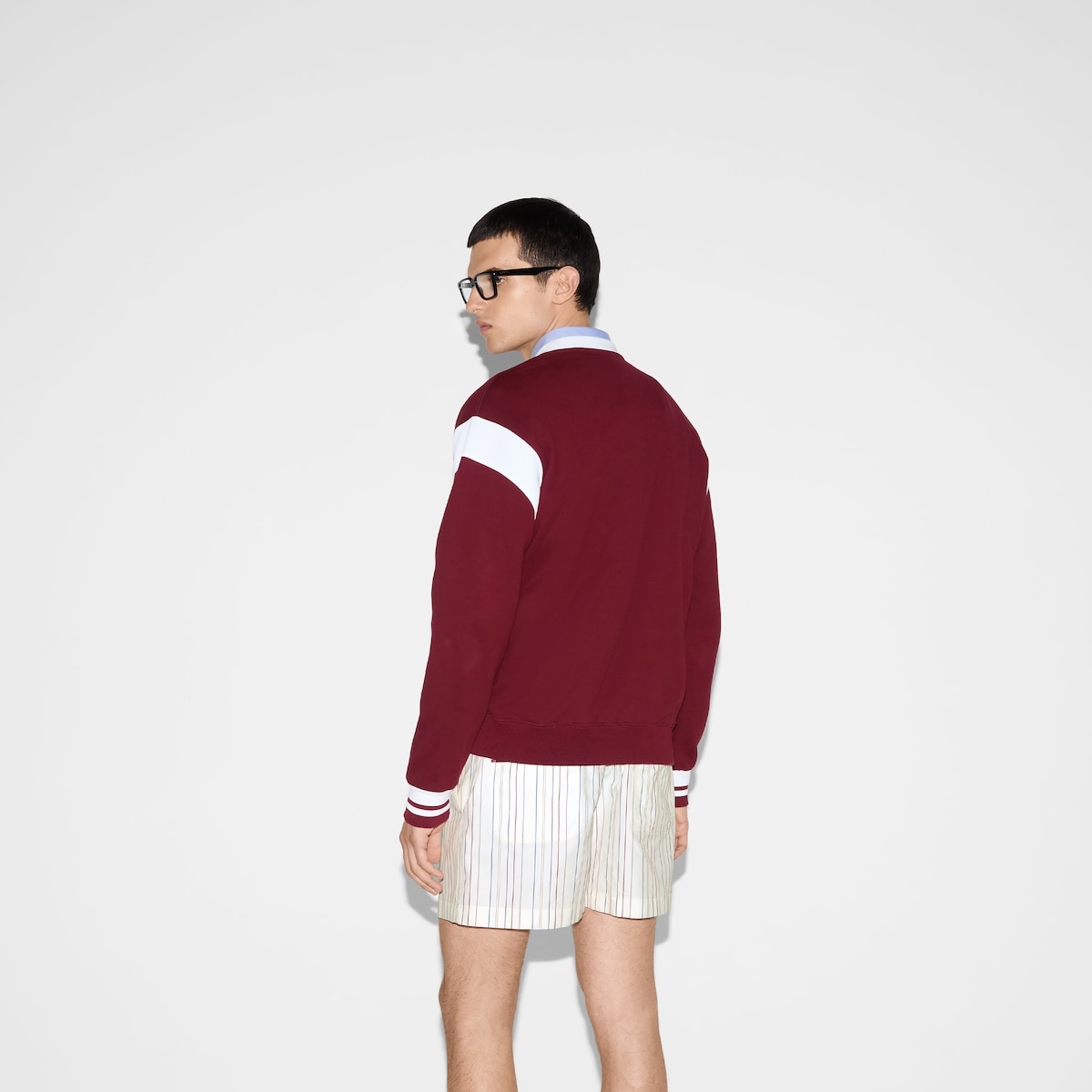 Embroidered cotton jersey sweatshirt - 4
