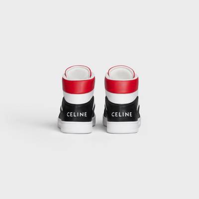 CELINE CT-01 "Z" TRAINER HIGH TOP sneaker in CALFSKIN outlook