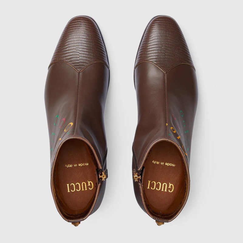 Men's Gucci 100 ankle boot 3