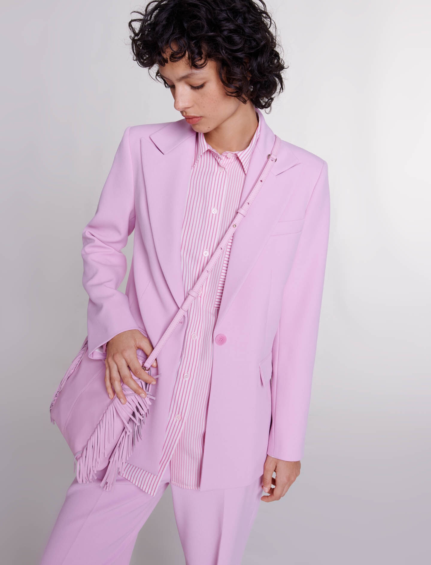 Fitted suit jacket - 6