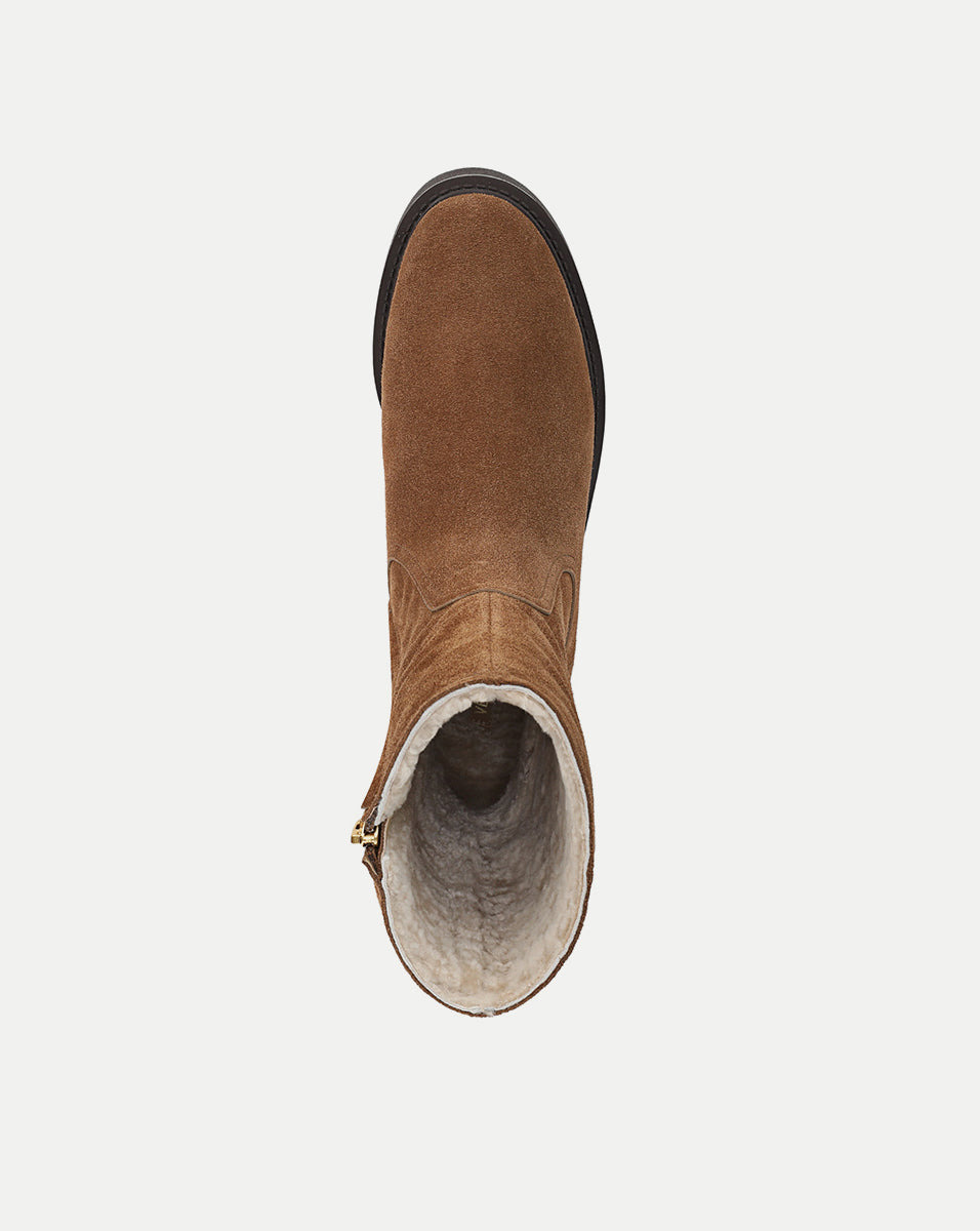 CRESWELL SHEARLING BOOTIE BOOT - 4